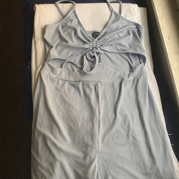 SheIn Size Large Open Front Romper - Picture 3 of 5